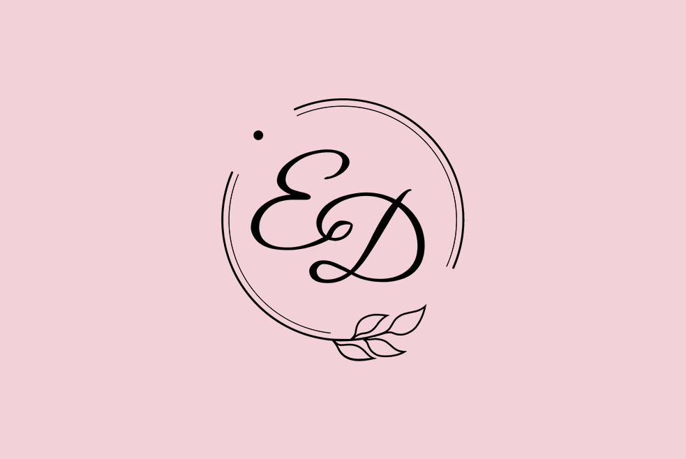 logo matrimonio comunicazione grafica wedding planners elena e davide
