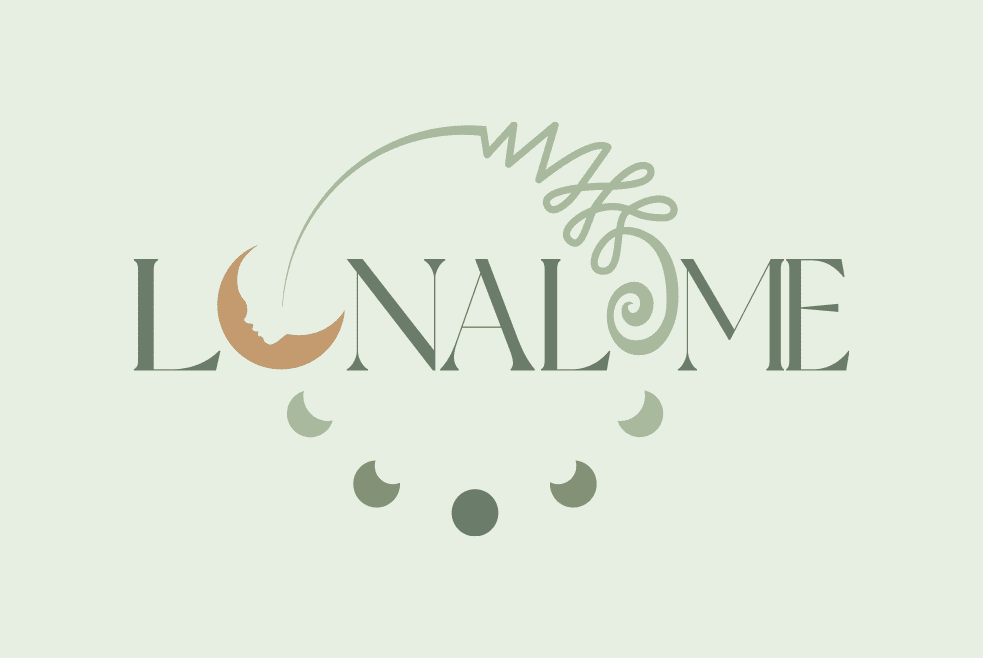 logo centro estetico lunalome unalome comunicazione grafica estetista nail artist bellezza beauty