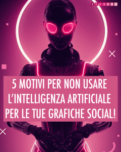 Con l’intelligenza artificiale non avrai più bisogno dei grafici?