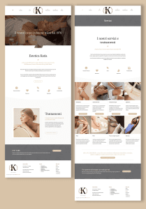 estetica katia sito web per centro estetico novara estetista